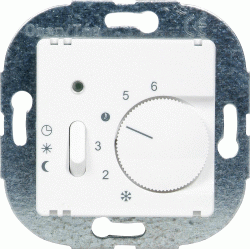 Raumthermostat Öffner Absenkg. reinw., m. Handsch.