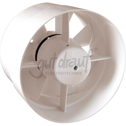 275_139-0101_n Rohreinschubventilator 100mm weiss, mit Kugellager